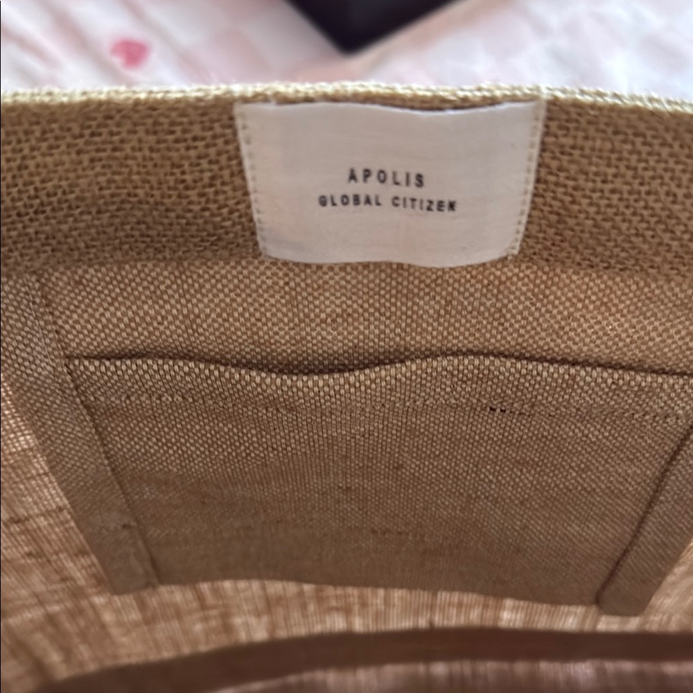 Apolis: Petite Market Bag in Natural - Picture 3 of 4